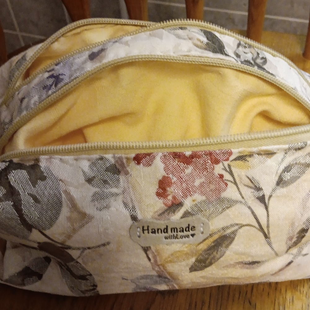 Toiletry Bag!! Homemade with Love ❤️  Two Compartments - Picture 6 of 11